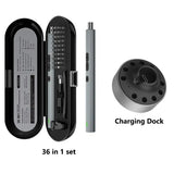 36 In 1 Electric Screwdriver Set with Charging Dock