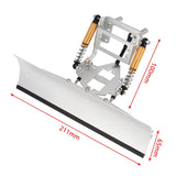 Metal Plow Snow Sand Shovel Tools For 1/10 RC Crawler Car Traxxas TRX4 Axial II 90046 SCX10 III RGT 86100