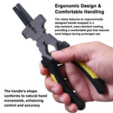 7-inch Electrode Holder Multifunctional TIG MIG Welding Clamp Practical Soldering Pliers with 34mm Maximum Opening Welder Calmp