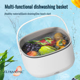 Largecapacity dishwashing basket for fruits and vegetables