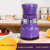 1pc, Electric Orange Juicer Lemon Juicer Squeezer Usb Rechargeable Citrus Juicer Machines Usb Rechargeable Portable Blender