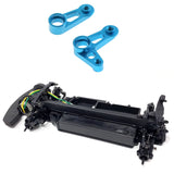 Metal Steering Arm Set For Tamiya XV-01 XV01 FF-03 FF03 1/10 RC Car Upgrades Parts Accessories