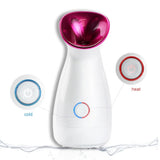 Mist Steaming Hot And Cold Double Spray Sprayer Humidification Face Steamer Home Facial Spa