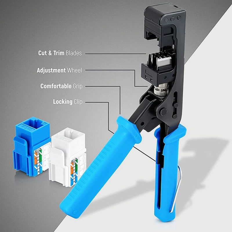 Ring Cutter Rj45 Network RJ45 Module Frame Wire Cutter Tool Termination For 4-Pair UTP ...