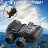 LRB20 Rangefinder Binoculars Laser Distance Meter Paul Porro Prism Telescope 8x40 1000yard IP65 OLED Display for Camping Hunting