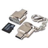 Stable Connecting Professional USB 3.0 Data Transmission Universal Zinc Alloy Mini Portable TF Card Adapter Support OTG