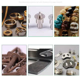 Electric Rotary Tumbler Capacity 2.5KG Single Drum Beads Rock Stones Gold Sier Jewelry Jade Metal Small Polishing hine
