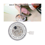NH35/NH35A 3 O'Clock White Calendar High Precision Mechanical Automatic Watch Movement Replacement