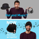 Bluetooth 5.0 Earphone Music Hat Winter Wireless Headphone Smart Headset Cap with Mic Sport Knitted Hats