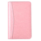 Note Book Zipper Diary Faux Leather Cover Storage Bag Design Modern Daily Use 2022 Recording A6 Notebook