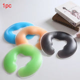 U-shaped body relaxation travel rest washable elastic neck comfort soft facial salon massage portable silicone pillow