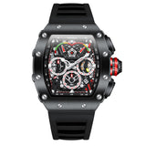 ONOLA Wristwatches Quartz Wrist Watch for Men Casual Sports Chronograph Dials Clock with Luminous Hands