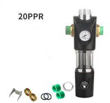 Universal automatic pre-filter with pressure gauge high-volume backwash tap water filter front purifier scale dirt removal