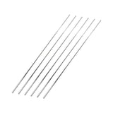6 Pieces Iron Supplies Stainless Steel 39inch Golf Club Shafts for Outdoor Women Men Practice Golfer Training