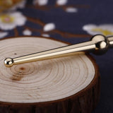 1PC Brass according to meridian rod a massager press foot dial the reinforced bar with acupuncture