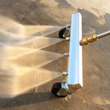 4-nozzle 4000psi multifunctional hydraulic impactor water broom road cleaning device