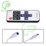 1Pc Mini RF Wireless Remote Led Dimmer Controller For Single Color Light Strip SMD5050/3528/5730/5630/3014