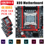 X99-P3 Desktop Motherboard Slot LGA2011-3 CPU PC Mainboard 4X 240Pin DDR3 DIMM Slots 1866MHz 128GB RAM Memory M.2 Port NVME/SATA