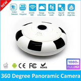 Fisheye Lens 360 Degree Panoramic Camera WIFI V380 Pro APP Smart Home Two Ways Audio Surveillance CCTV Wireless MINI Cam