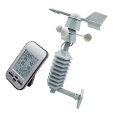 WS0232 Amall Wireless Weather Meter Sensor LCD Outdoor Wind Speed Direction Home Temperature And Humidity Monitoring
