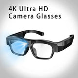 4K Bluetooth HD Video Driving Record Cycg Mini Camera Wireless Music Call Smart Glasses