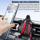 Seat Shape Holder Auto Air Vent Mobile Phone Clip 360 Degree Rotatable Cellphone Rack for Car Interior Accessory