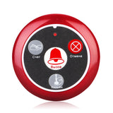 TD008 Wireless Caller Russian Version Call Button Hotel Chess and Card Restaurant Service Bell