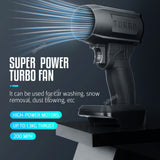 130000 Rotary Gun Turbo Jet Electric POWERFUL BLOWERS Handheld Violent Fan Car Wash Snow Removal Air Dryer no battery