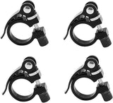 Bike Seat Clip, 4pcs Aluminum Alloy Bike Seat Post Clip Ring (25.4/28.6/31.8/34.9)