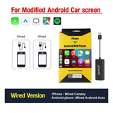CarKit 3.0 CarPlay Adapter Wired to Wireless Auto Dongle Smart Car Ai Box for iOS & Android WiFi Connect