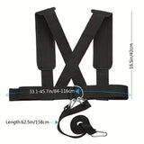 Resistance Bands Shoulder Strap - Comfortable and Durable Weight Bearing Design for Effective Fitness Training