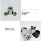 DC 24V Peristaltic Large wrate Liquid Dosing Pump 1200ml/min 3 Rollers with Food-grade Silicone Tube for Aquariu