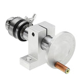 Live Center Head With Chuck Diy Accessories For Mini Lathe hine Revoing Centre Woodworking Tool