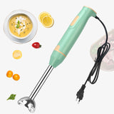 Immersion Hand Blender Electric Vegetable Grinder Handheld Stick Mixer For Smoothies Sauces Baby Food Soups