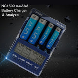 SKYRC NC1500 4-Slot Smart Charger Discharger & Analyzer for AA/AAA Ni-MH Battery