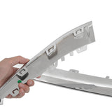 2058858702 UV Protective Impact Resistant ABS Chrome Front Bumper Lower Molding Trim Stylish for C‑Class W205 C205 A205 S205