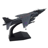 1/72 British Harrier Vertical Lift Fighter Jet Simulation Alloy Diecast Airplanes For Collection Gift Home Decor