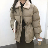 Korean Down Cotton Bread Jacket Short Cotton Jacket