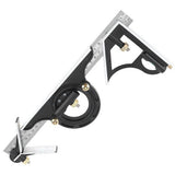 300Mm Functional Woodworking Angle Ruler Multi-Purpose Angle Combination Ruler 180 Degree Combination Angle Ruler