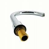 Stainless Steel Brass Core Rotational Bend Waterfall 1/2" Bathroom Shower Basin Faucet Bathtub Draw-off Water Tap