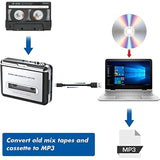 Walkman MP3 CD Converter Audio Music Player Compatible with Laptop PC Computer Convert Cassette to Digital