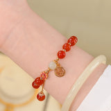 Shore Koi Lucky Red Rope Bracelet