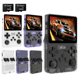 R36S Portable Classic Video Player with 3.5-Inch IPS Screen and 10000 Games - Ideal Gift for Kids & Adults