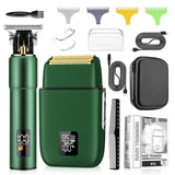 New RESUXI 972 Multifunctional Whole Body Washing Hair Clipper Sets Men's Electric Shaver Digital Display Hairdresser Trimmer