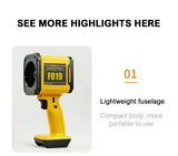 Cordless Turbo Fan Portable Handheld High Power Tool without for Makita/Milwaukee/ 18V 21V Battery Car Dryer