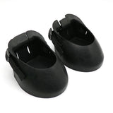 2PCS Rubber Non-Slip Equestrian Horse Shoes Horseshoe Boots Repair Correcting Horse'S Hoof Performance Hoof Hoofguards