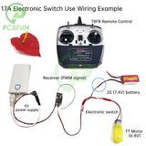 Remote 3‑30V 20A High Voltage Electronic Switch for RC Drone Water Pump PWM Signal Control