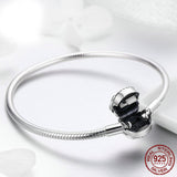 Fashion Lady Cute Owl Sterling Silver Bracelet