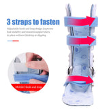 Adjustable Children Foot Support-Ankle Brace Foot-Drop Corrector-Ankle Joint Varus Valgus Calf Fracture Fixer Removable