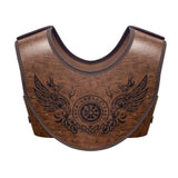 Men PU Leather Body Chest Harness Steampunk Medieval Armor-Viking  Chest Armor for Halloween Cosplay-Parties NEW